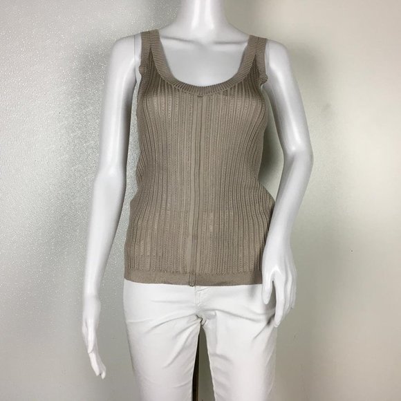 Chloe Women's Sleeveless BlouseSize M Grey g12